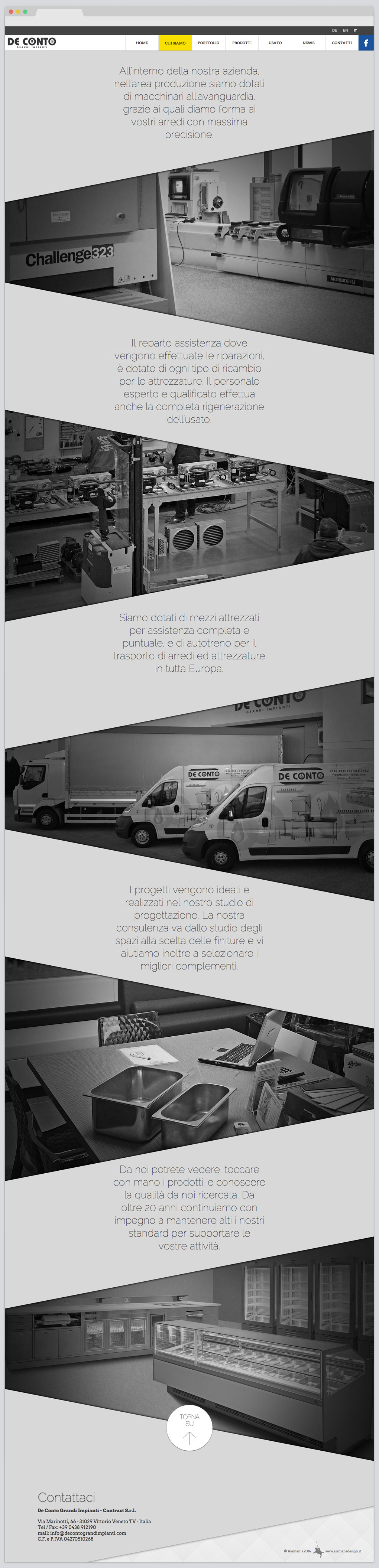 Progetto De Conto Grandi Impianti
