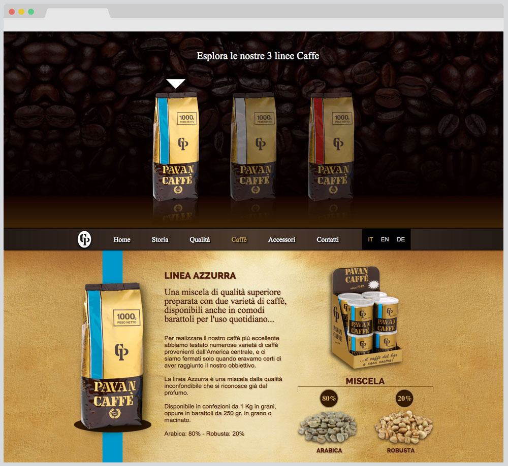 Progetto Pavan Caffè